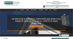 Desktop Screenshot of cornerstonehomeinspections.net
